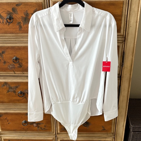 SPANX Classic White Bodysuit - Picture 1 of 7